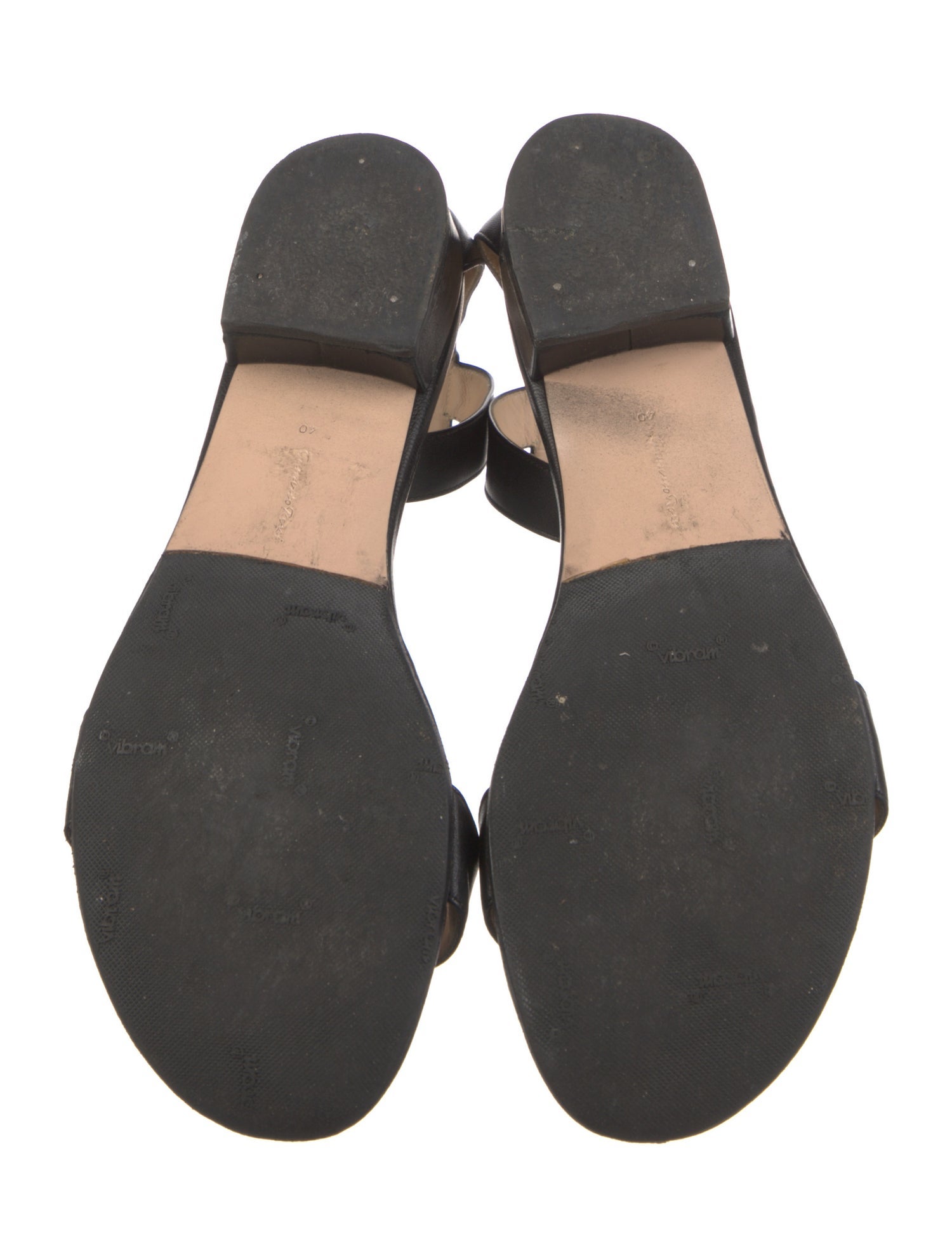 Gianvito Rossi Leather Sandals